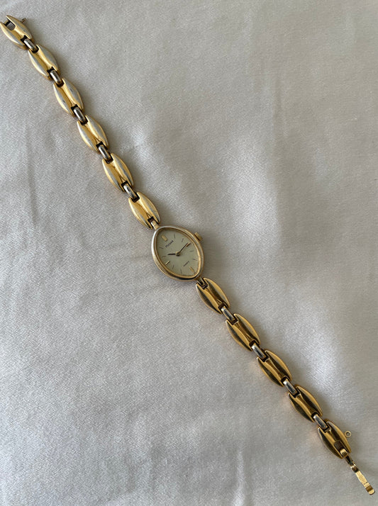 "Pulsar" vintage gold watch