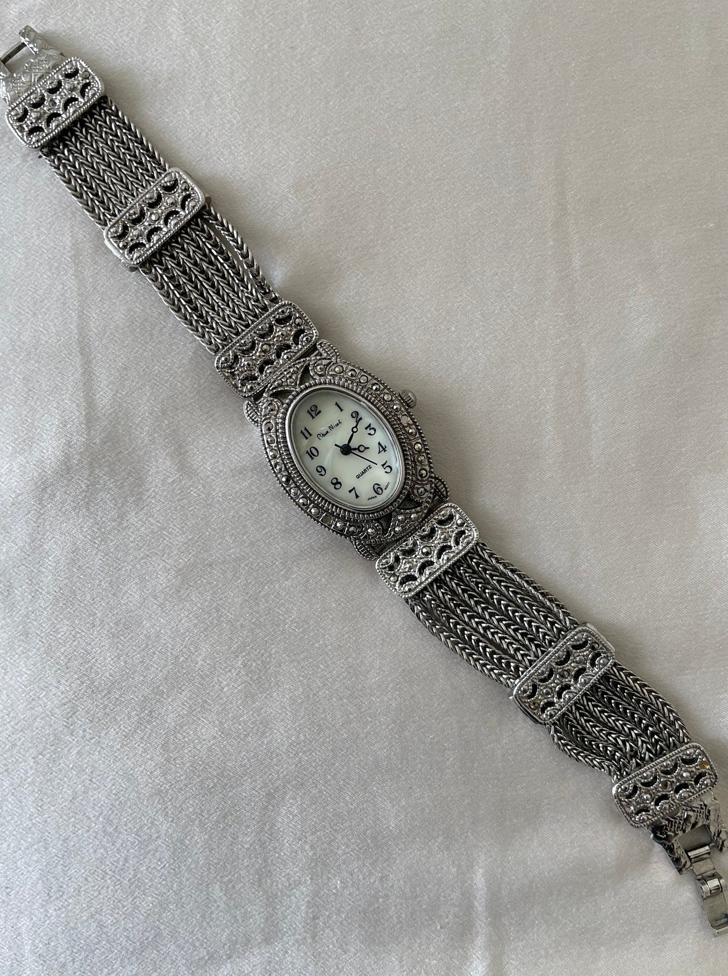 Silver "Pieve Nicol" vintage watch